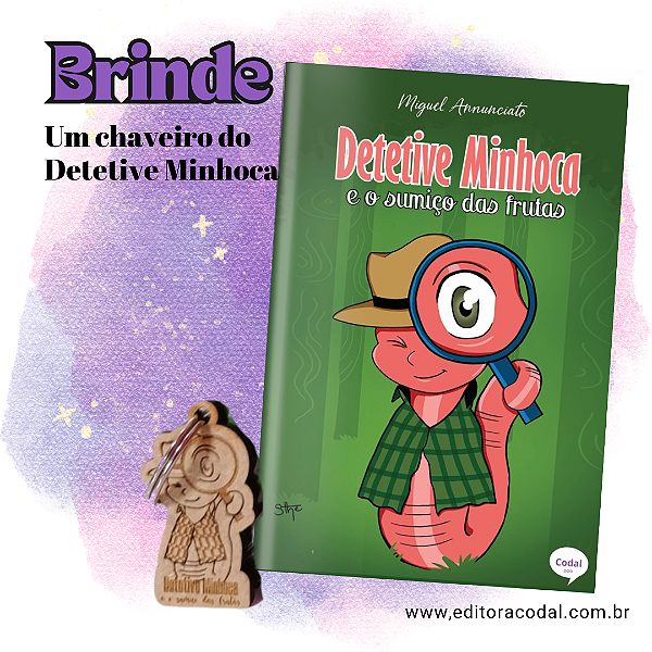 Detetive minhoca + BRINDE