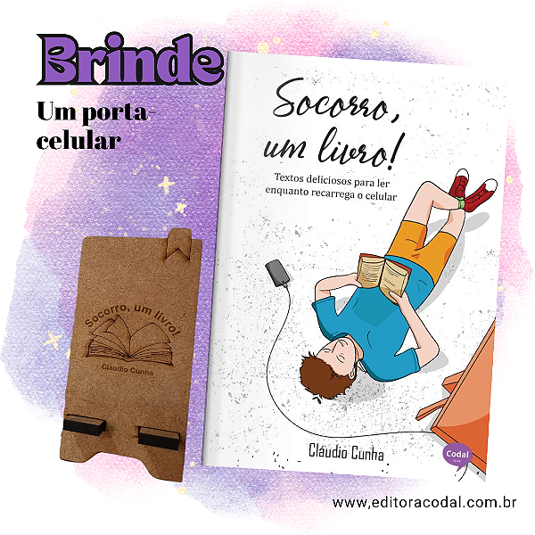 Socorro, um livro! + BRINDE