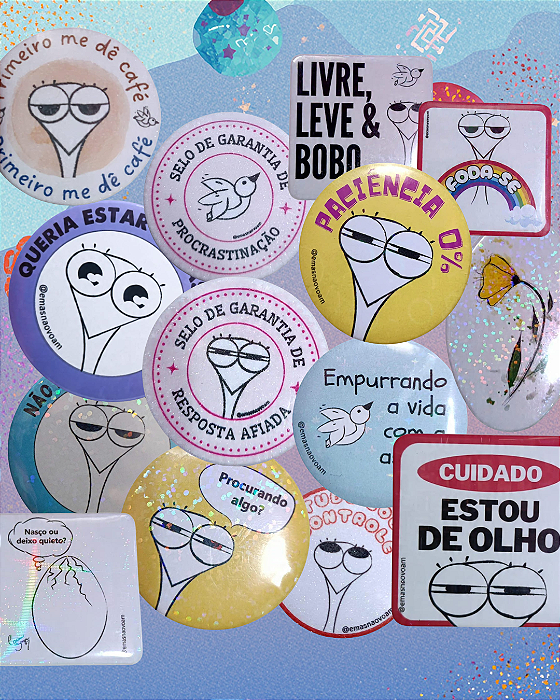 Bottons da Ema (Emas não voam)