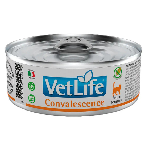 Ração Úmida Para Gato Convalescença Vet Life 85 g