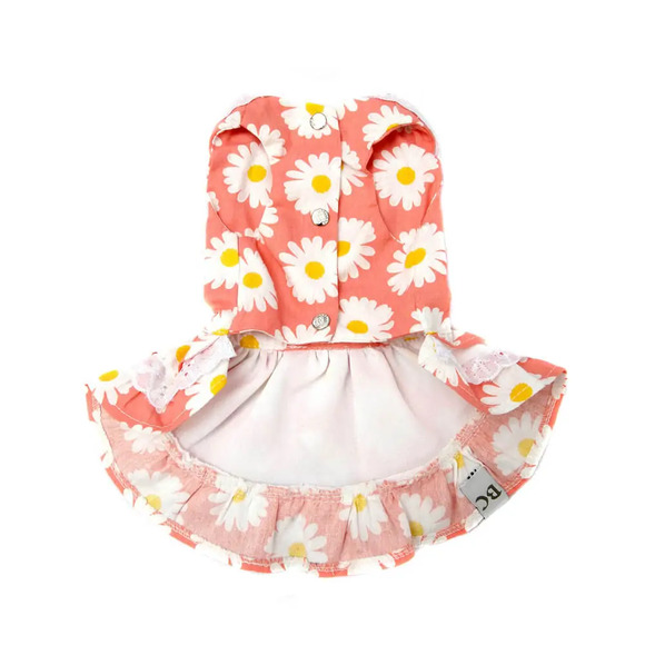 Vestido Flores Bichinho Chic Rosa N° 05