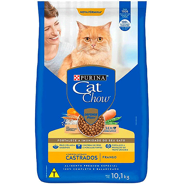 Cat Chow Ps Castrados 10,1kg
