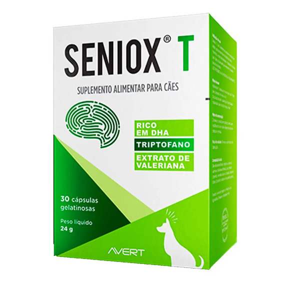 Seniox T Caes &amp; Gatos 30 Caps