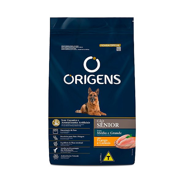 Origens Cao Senior Med/grand 15kg