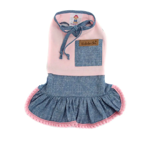 Vestido Elegance Bichinho Chic Rosa Nº 04