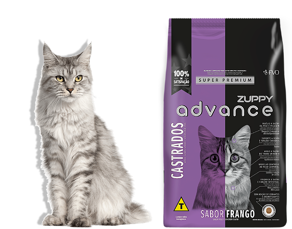 Advance Cat Ad Castrado Frango 7kg - 7897907609800