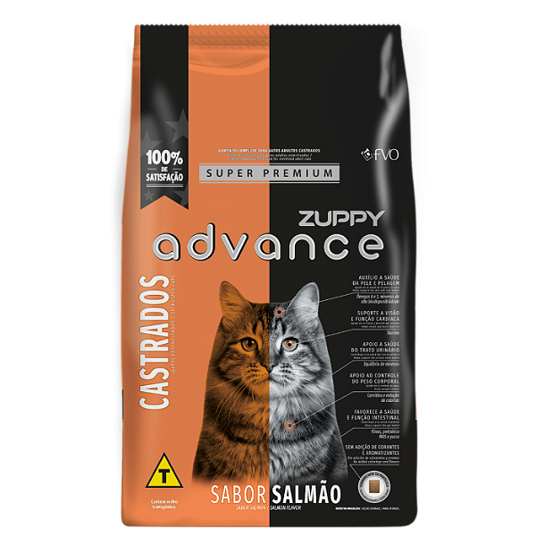Advance Cat Ad Castrado Salmao 7kg - 7897907609817