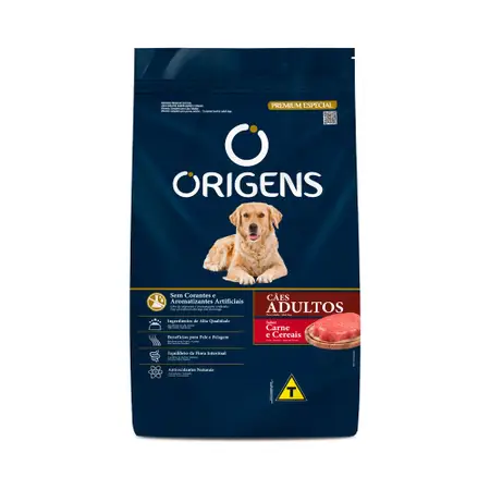 Origens Cao Ad Carne/cer 3kg