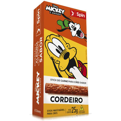 Stick Spin Pet Caes Cordeiro 25g