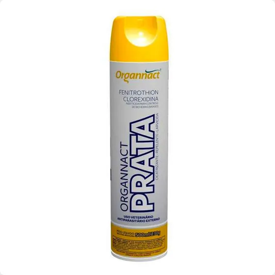 Matabicheira Organnact 500ml Prata