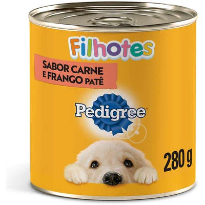 Pedigree 280gr Lt Filhote Pate Carne/fra