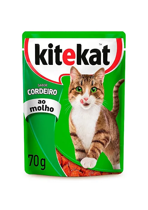 Kitekat 70gr Sache Adulto Carne Novo