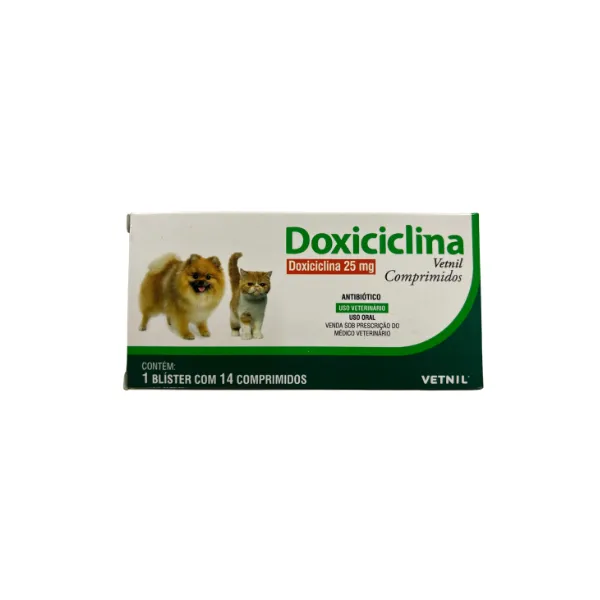 Doxiciclina Vetnil Comp. 25mg