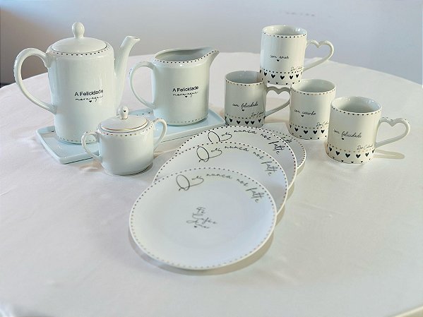 Conjunto Com amor - 12 peças