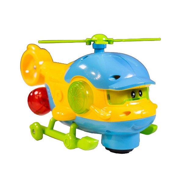 Happy Helicopter Com Movimento, Som E Luzes 99 Toys