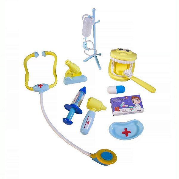 Kit Dentista E Médico 99 Toys