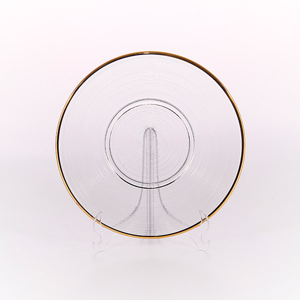 Prato Borda de Ouro - 28cm