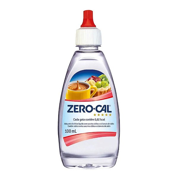 Adoçante Líquido Zero Cal 100Ml