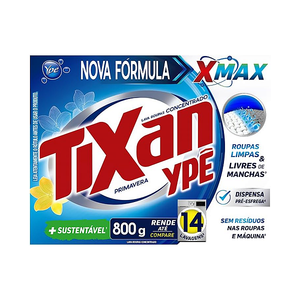 Sabão em Pó Tixan Ypê 800g