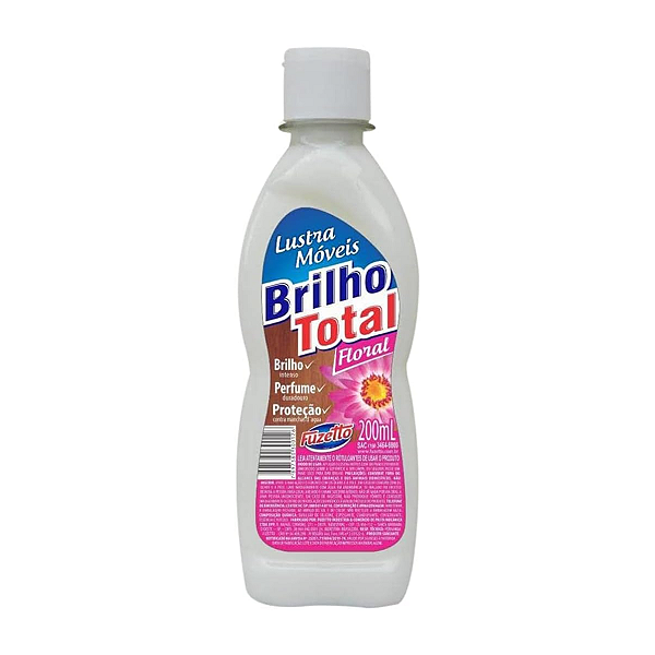 Lustra Móveis Floral 200Ml - Fuzetto
