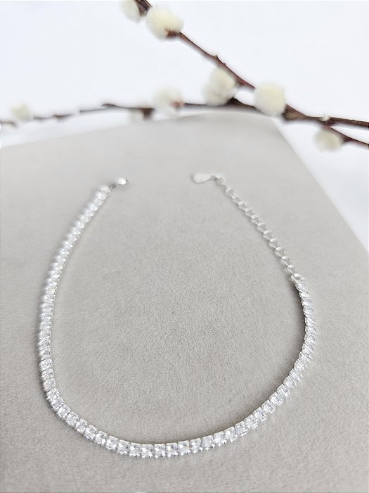 Pulseira Riviera 2,3mm de 16cm + 4cm Extensor