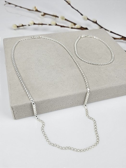 Conjunto Esteira Corrente + Pulseira