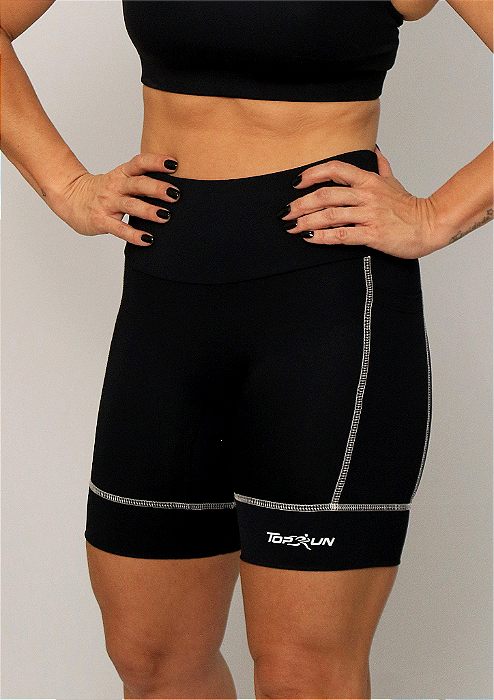 BERMUDA COMPRESS MAX BLACK WHITE