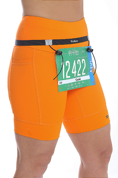 Cinto Porta Numero De Corrida Em Elastico Triathlon