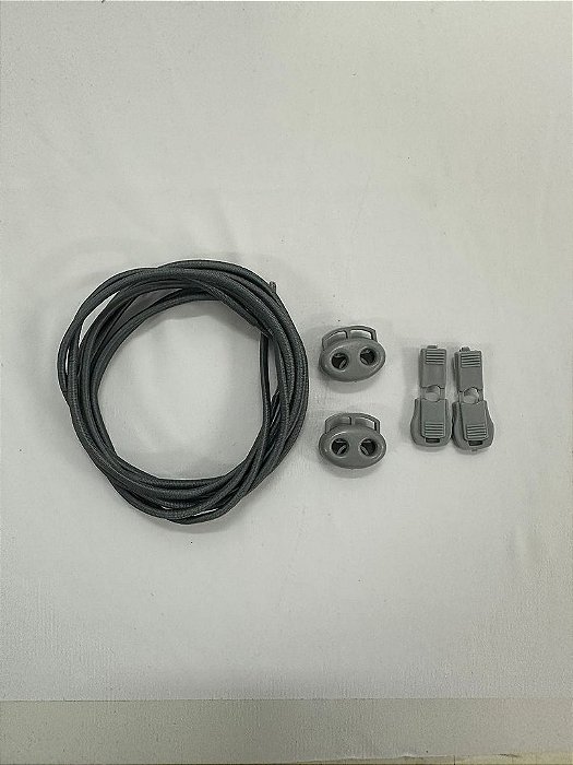 Cadarço Elástico Cinza