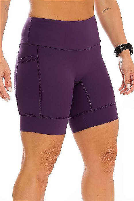 Bermuda Compress Max Roxo