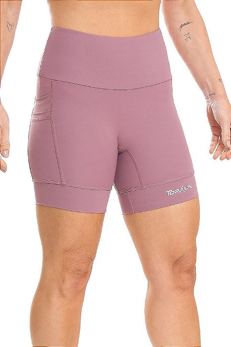 Short Feminino Multi Bolsos Lavanda