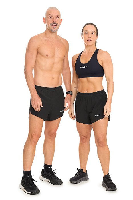 SHORT PERFORMANCE CORTE A LASER BOLSO 2.0 PRETO