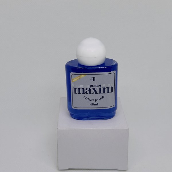 Limpa Prata Joias polimento acabamento luxo Maxim de 40ml