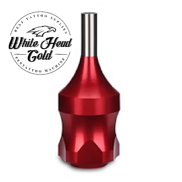 RECEPTOR WHITE HEAD  DE CARTUCHO ALUMINIO UNIVERSAL VERMELHO