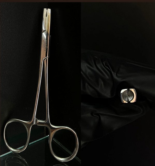 PINÇA P/ MICRODERMAL DE BOCA C/ 5MM PT079