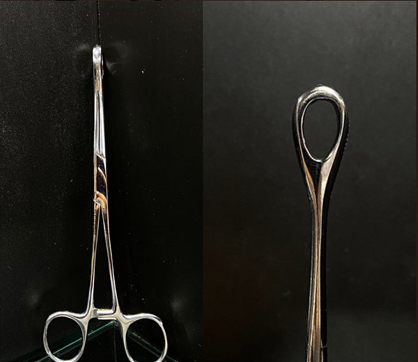 PINÇA FORCEPS FORESTER 16.5 CM OVAL FECHADA - PT013/U