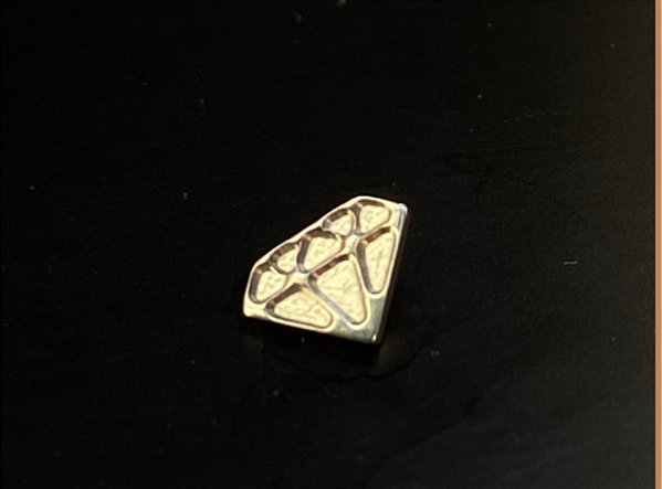 P0589 TOPO TITANIO DIAMANTE   1.2MM