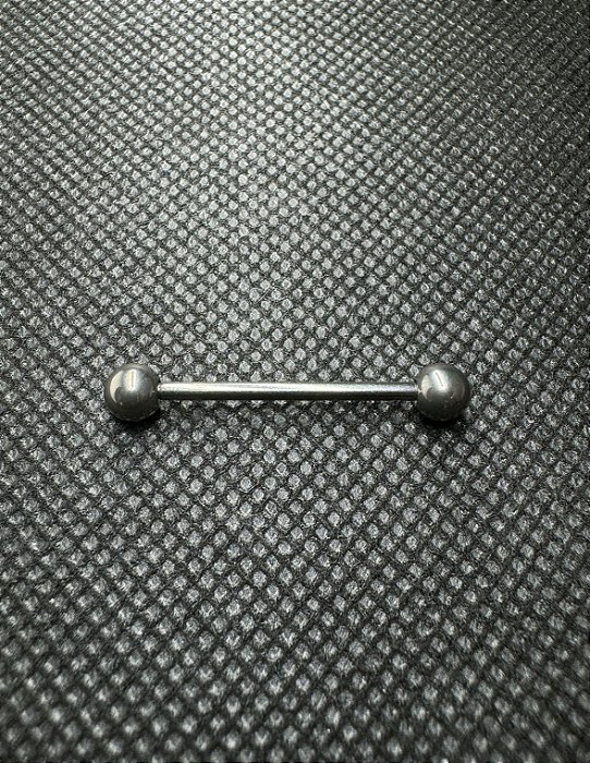 P0575 BARBELL TITANIO 22MM (LINGUA)