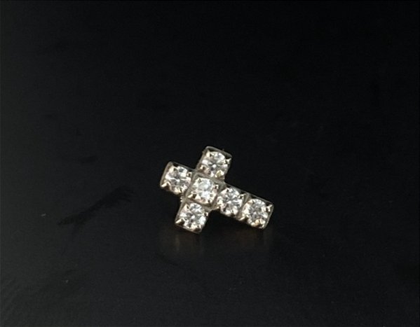 P0531 TOPO TITANIO CRUZ C/ ZIRCONIA  1.2