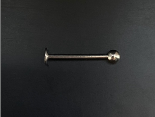 P0453 LABRET AÇO  16MM