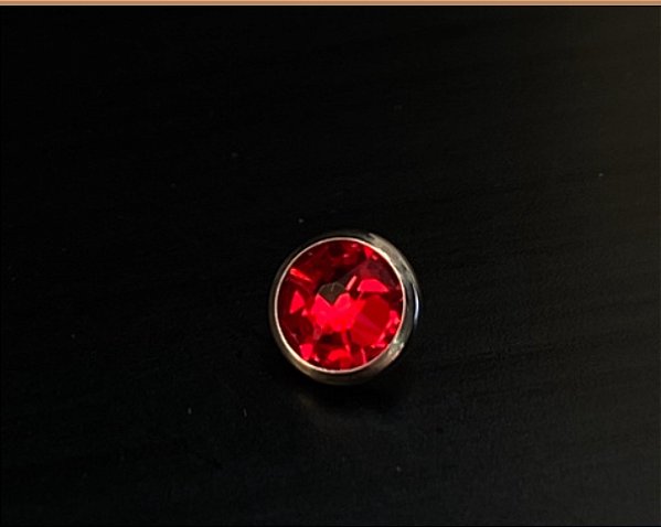 P0359 TOPO TITANIO MICRODERMAL VERMELHO PARA HASTE 1.6MM -5MM TN386-2