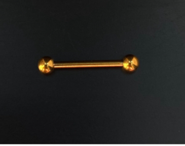 P0271 MICROBELL TITANIO RETO GOLD 12MM