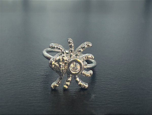 P0205 ARGOLA RODIO TORÇAO DAITH ARANHA 8MM