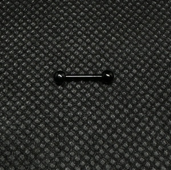 P0151 MICROBELL AÇO PVD BLACK 1.2  AÇO 14MM