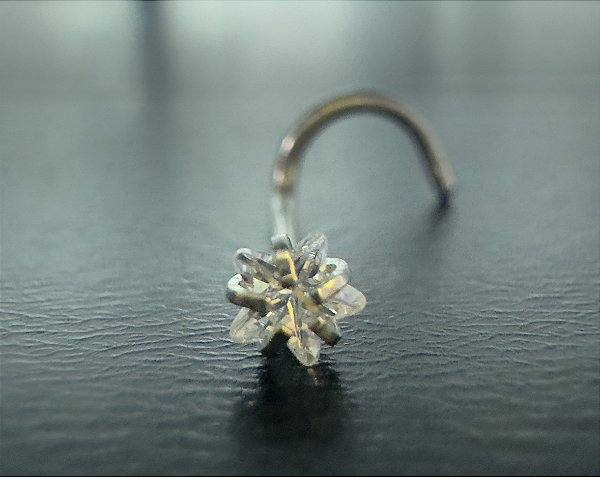 P0141 NOSTRIL AÇO ESTRELA 1.0 3MM