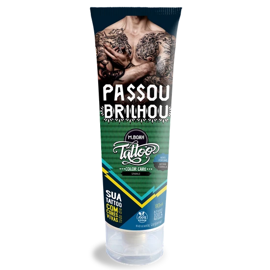 Hidratante para Tatuagem MBoah Passou Brilhou SPARKLE