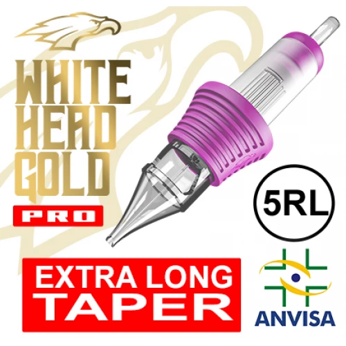 CARTUCHO 5 RL 0.06 MM WHITE HEAD PRO (UND)