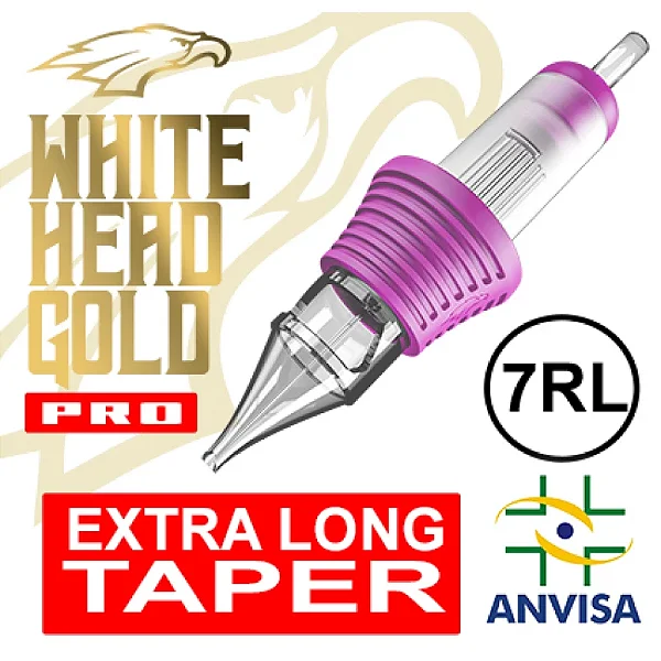 CARTUCHO 7 RL 0.06 MM WHITE HEAD PRO (UND)