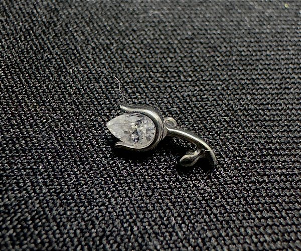 P0732 TOPO TULIPA ZIRCONIA TITÂNIO 1.6