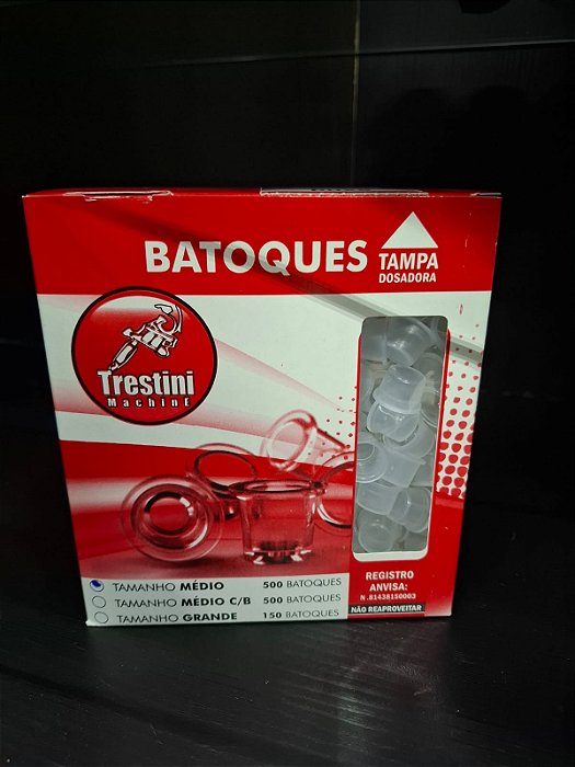 BATOQUE G 150 UN ACRILICO COM BASE PCT TRESTINE
